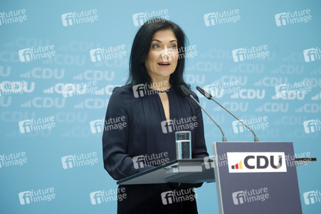 Pressekonferenz der CDU in Berlin