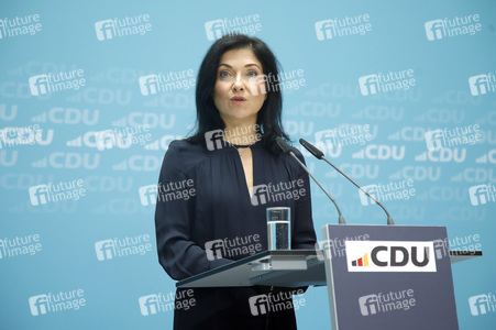 Pressekonferenz der CDU in Berlin