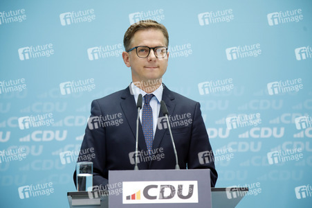 Pressekonferenz der CDU in Berlin