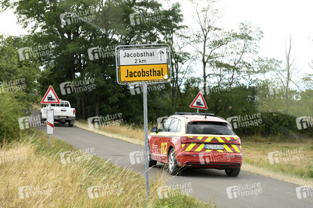Waldbrand in der Gohrischheide