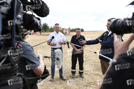 Waldbrand in der Gohrischheide