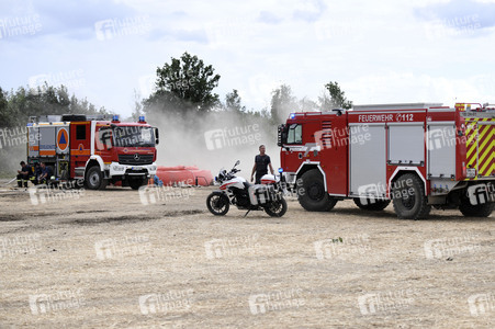 Waldbrand in der Gohrischheide