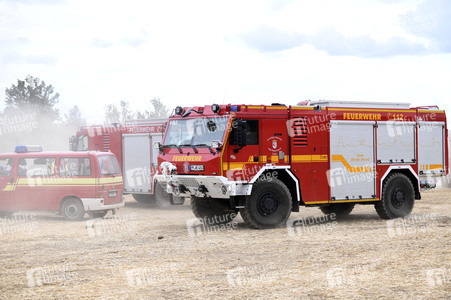 Waldbrand in der Gohrischheide