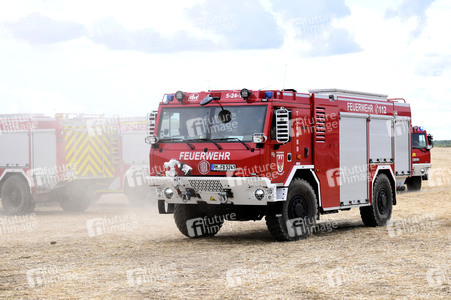 Waldbrand in der Gohrischheide