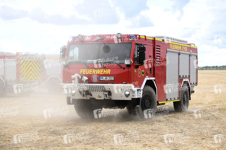 Waldbrand in der Gohrischheide