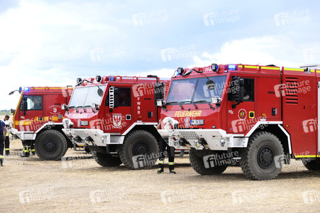 Waldbrand in der Gohrischheide