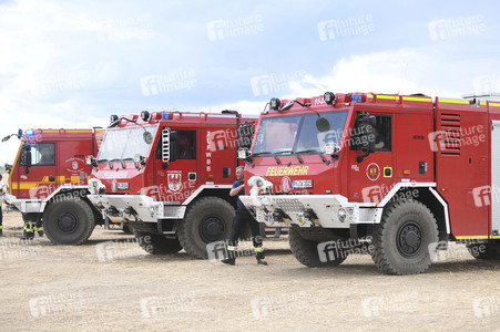 Waldbrand in der Gohrischheide