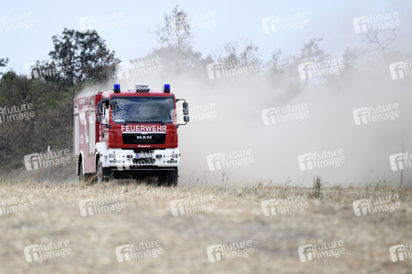 Waldbrand in der Gohrischheide