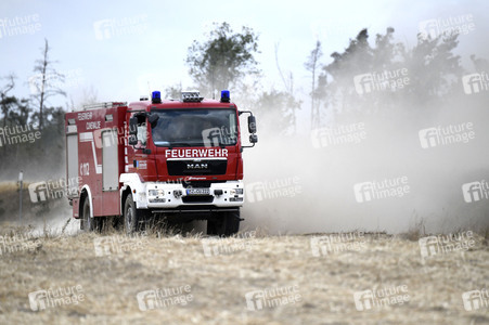 Waldbrand in der Gohrischheide
