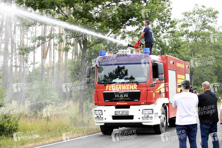Waldbrand in der Gohrischheide