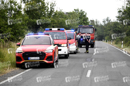 Waldbrand in der Gohrischheide