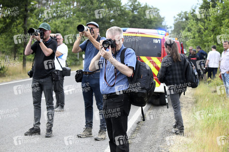 Waldbrand in der Gohrischheide