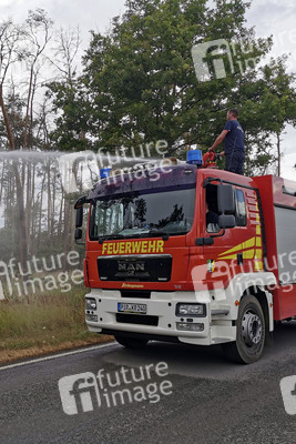 Waldbrand in der Gohrischheide