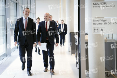 Fraktionssitzung der CDU/CSU-Bundestagsfraktion in Berlin