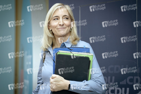 Pressekonferenz der CDU in Berlin