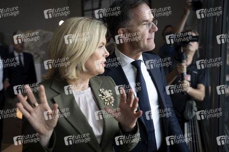 Bundestagspräsidentin Julia Klöckner und NATO-Generalsekretär Mark Rutte in Berlin