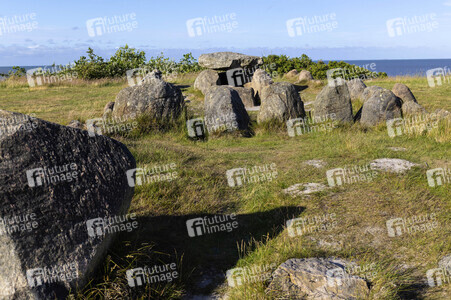 Die Megalithanlage Harhoog in Keitum