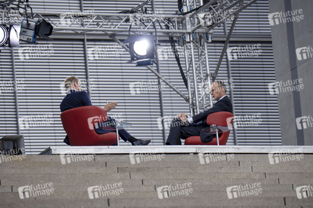 ARD-Sommerinterview mit Friedrich Merz in Berlin