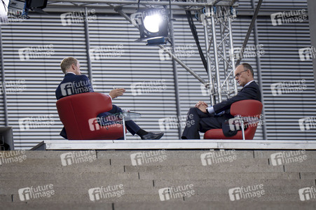 ARD-Sommerinterview mit Friedrich Merz in Berlin
