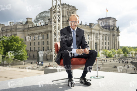 ARD-Sommerinterview mit Friedrich Merz in Berlin