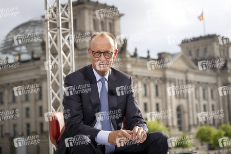 ARD-Sommerinterview mit Friedrich Merz in Berlin