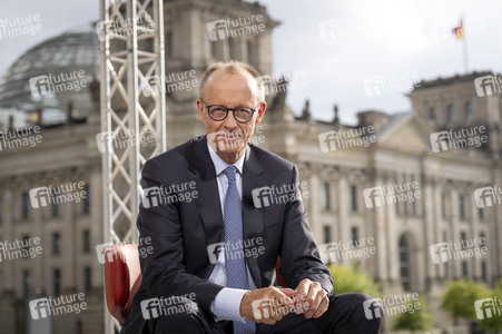 ARD-Sommerinterview mit Friedrich Merz in Berlin