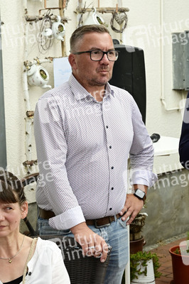 Veranstaltung der CDU 'Kretschmer grillt' in Markersdorf