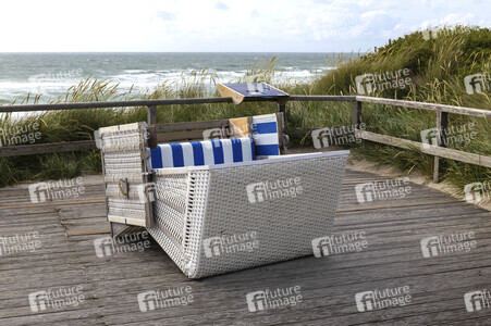 Symbolfoto Strandkorb