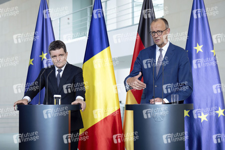 Empfang des Präsidenten von Rumänien in Berlin