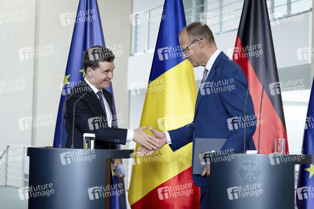 Empfang des Präsidenten von Rumänien in Berlin