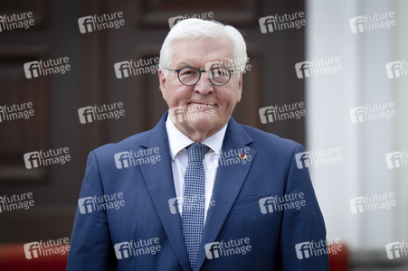 Empfang des Präsidenten von Rumänien im Schloss Bellevue in Berlin