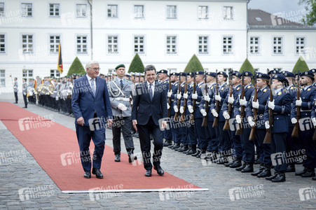 Empfang des Präsidenten von Rumänien im Schloss Bellevue in Berlin
