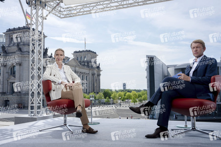 ARD-Sommerinterview mit Alice Weidel in Berlin
