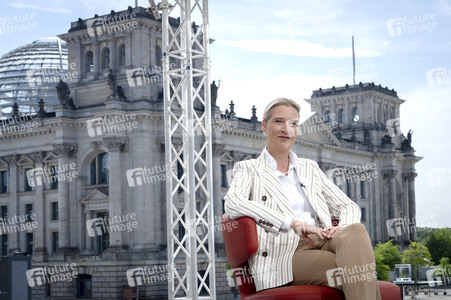 ARD-Sommerinterview mit Alice Weidel in Berlin