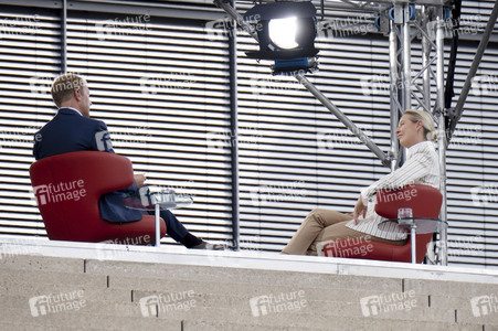 ARD-Sommerinterview mit Alice Weidel in Berlin