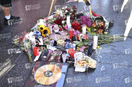 Gedenken an Ozzy Osbourne in Los Angeles