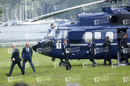 Empfang des französischen Staatspräsidenten in Berlin