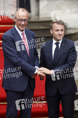 Empfang des französischen Staatspräsidenten in Berlin