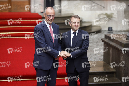 Empfang des französischen Staatspräsidenten in Berlin