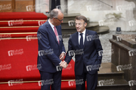 Empfang des französischen Staatspräsidenten in Berlin