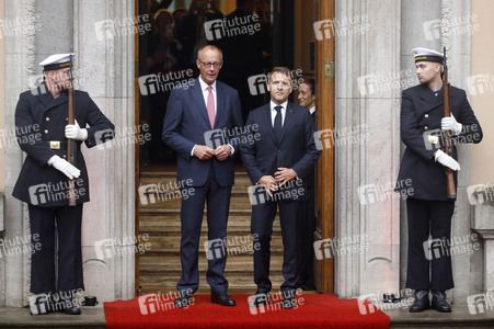 Empfang des französischen Staatspräsidenten in Berlin
