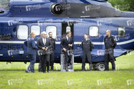 Empfang des französischen Staatspräsidenten in Berlin