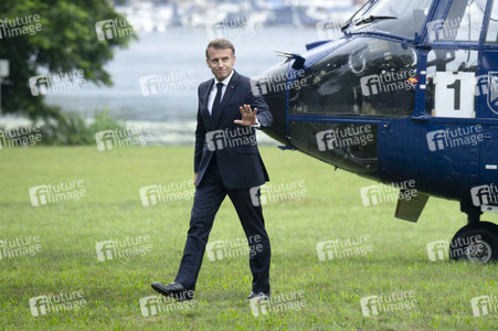 Empfang des französischen Staatspräsidenten in Berlin