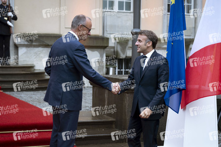 Empfang des französischen Staatspräsidenten in Berlin