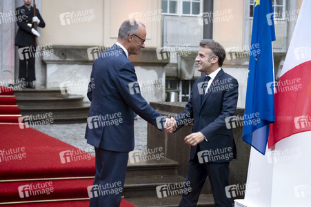 Empfang des französischen Staatspräsidenten in Berlin