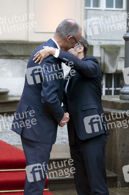 Empfang des französischen Staatspräsidenten in Berlin
