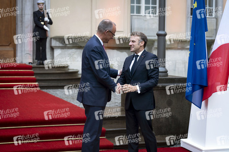 Empfang des französischen Staatspräsidenten in Berlin