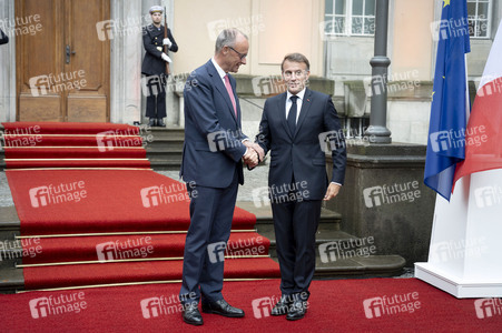 Empfang des französischen Staatspräsidenten in Berlin