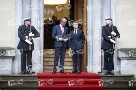 Empfang des französischen Staatspräsidenten in Berlin