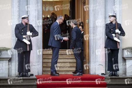 Empfang des französischen Staatspräsidenten in Berlin